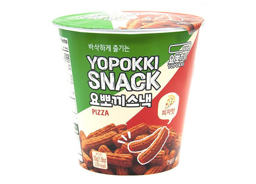 Рисовые снеки Yopokki со вкусом пиццы 50г