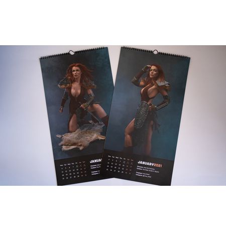 Календарь Sexy Geek Girls Photos 2021, 24 фото изображение 2