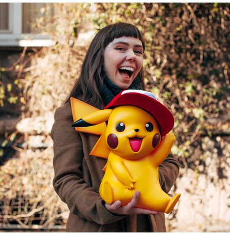 Фигурка Пикачу в кепке в масштабе 1 к 1 (Большой Pikachu) 40 cм изображение 5