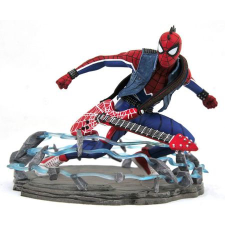 Фигурка Человек-Паук Панк - Диорама (Spider-Man Spider-Punk Exclusive Marvel Gallery)