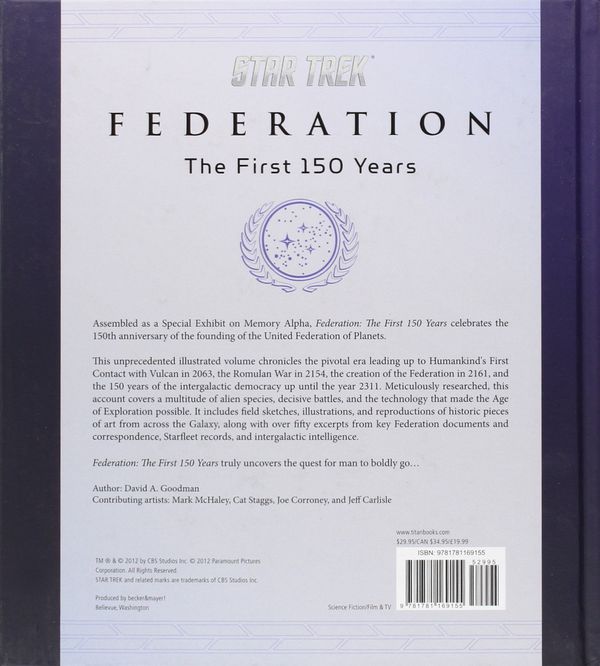 Star Trek Federation - The First 150 Years (книга-артбук) изображение 4