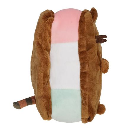 Мягкая игрушка Кот Пушин Неаполитанское Мороженое  (Pusheen Neapolitan) 30х21 см изображение 2