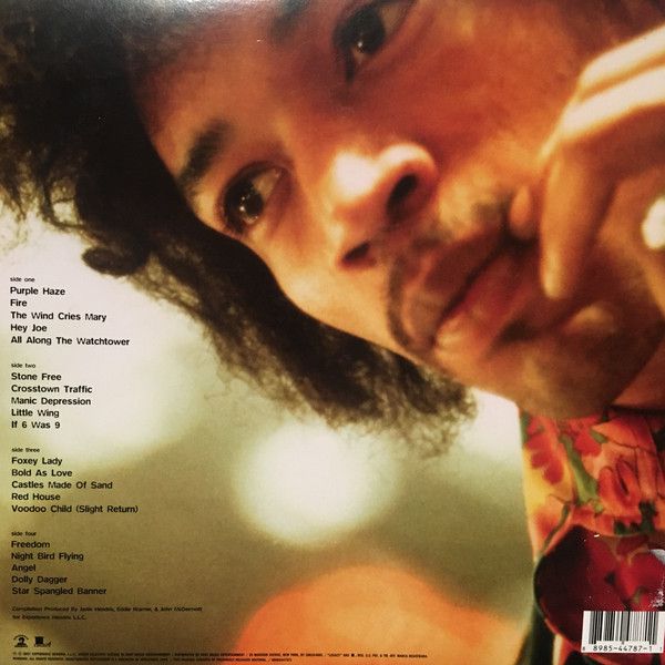 Виниловая пластинка Jimi Hendrix – The Best Of Jimi Hendrix (Сборник) изображение 2