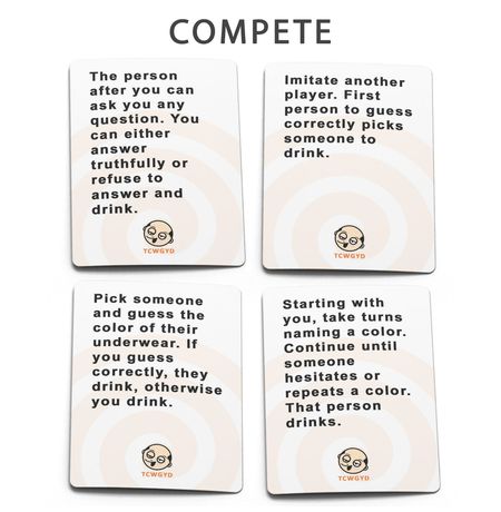 Настольная игра These Cards Will Get You Drunk - Эти карты сделают тебя пьяным изображение 3