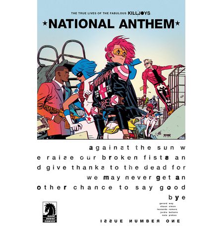 True Lives of the Fabulous Killjoys: National Anthem #1A