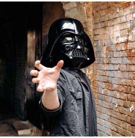 Шлем Дарта Вейдера со звуковыми эффектами Black Series (Darth Vader) изображение 6