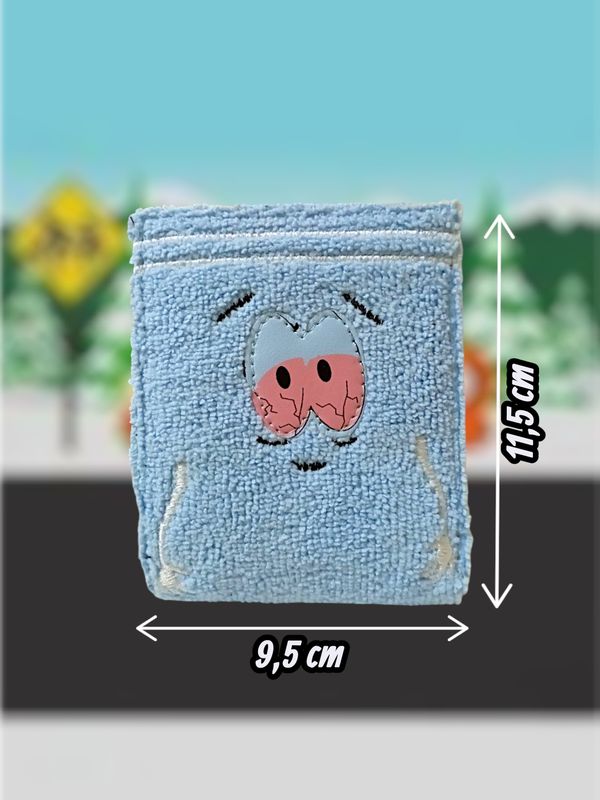 Кошелек Южный Парк - Полотенчик (South Park) чёрный внутри 11,5х9,5 см изображение 3