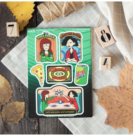 Наклейки Дарья, стикеры NKS Mini