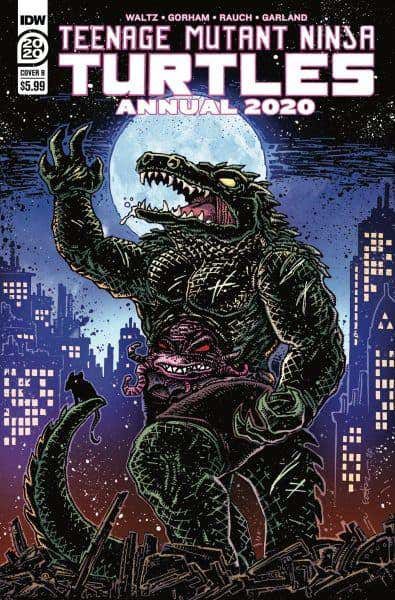 Teenage Mutant Ninja Turtles Annual 2020 обложка B