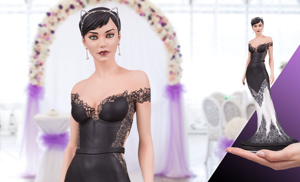Фигурка Женщина-кошка в свадебном платье (Catwoman Wedding Dress DC Cover Girls) изображение 2