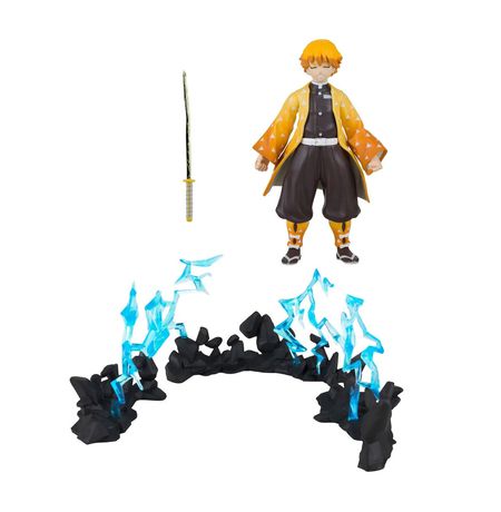 Фигурка Клинок рассекающий демонов - Зеницу (Demon Slayer) Thunder Breathing Deluxe McFarlane изображение 5