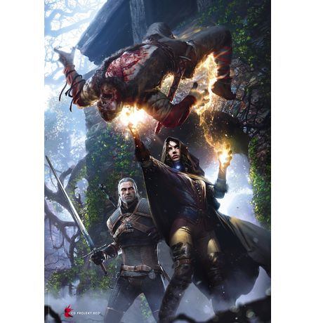 Пазл Ведьмак - Йеннифер (Witcher Yennefer) изображение 3