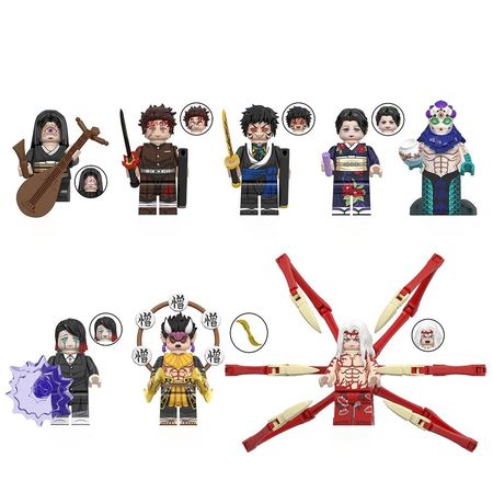Мини-фигурка Клинок рассекающий демонов (WM Blocks - Demon Slayer) в ассортименте