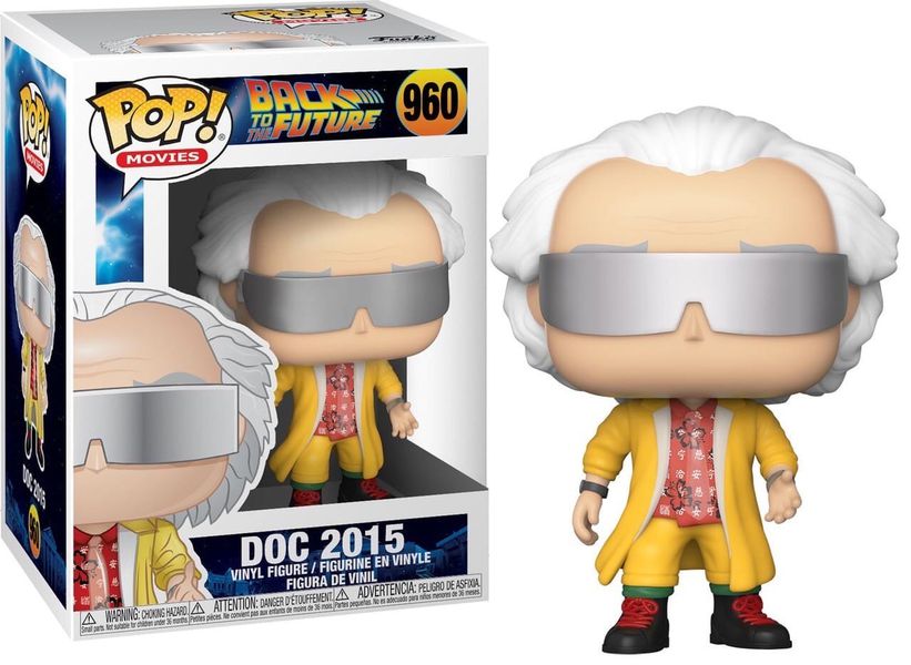 Фигурка Funko POP! Назад в Будущее - Доктор Эмметт 2015 (Back to the Future - Doc 2015)