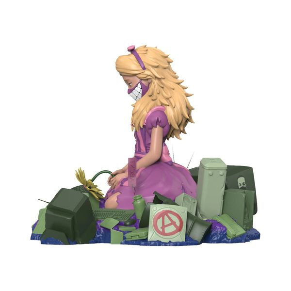Фигурка Alice in Wasteland by ABCNT Acid Edition Exclusive светится в темноте изображение 4