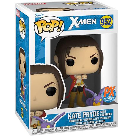 Фигурка Funko POP! Люди Икс - Китти Прайд и Локхид Эксклюзив PX Previews - Kate Pryde with Lockheed изображение 2