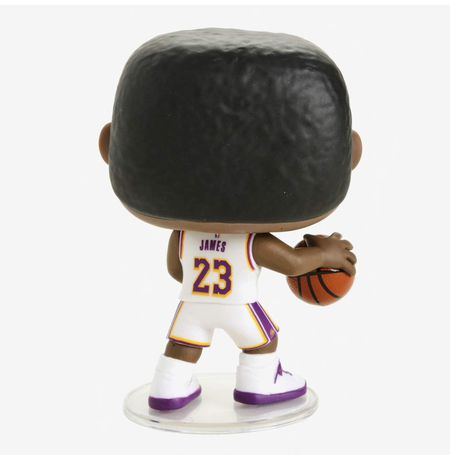 Фигурка Funko POP! Леброн Джеймс Лейкерс (NBA Lakers LeBron James White Uniform) изображение 2