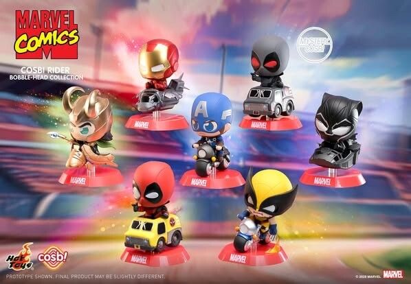 Случайная фигурка Hot Toys Cosbi Rider Marvel  Лицензия 8-10 см изображение 2