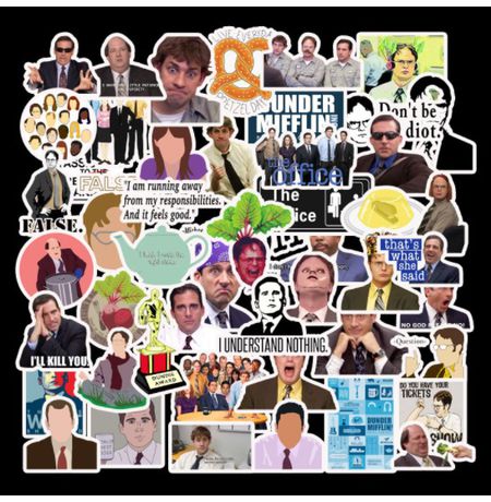 Стикеры Офис (The Office) 50 шт