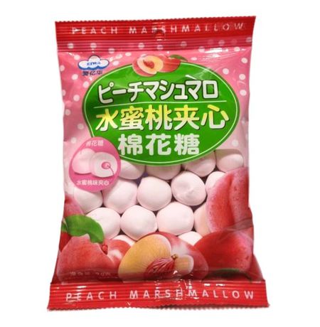 Зефир с персиковой начинкой EIWA 90 г