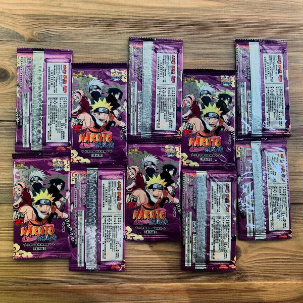 Коллекционные карточки Наруто Тир 2 Серия 6 (Naruto) Набор из 10 бустеров изображение 3