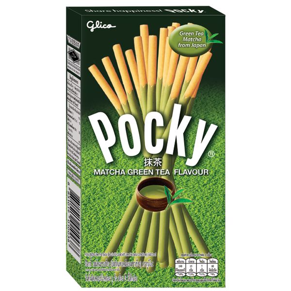 Pocky Matcha Green Tea Flavour