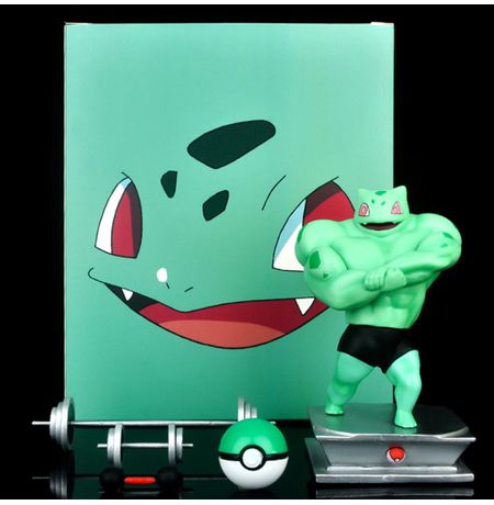 Фигурка Покемон - Бульбазавр с мускулами (Pokemon - Bulbasaur) изображение 3