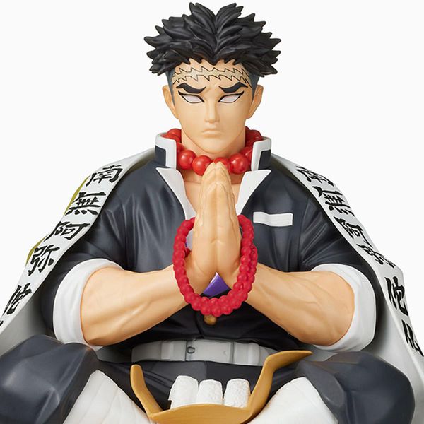 Фигурка Клинок рассекающий демонов - Гёмей (Demon Slayer - Gyomei Himejima Premium Perching) 13 см изображение 2