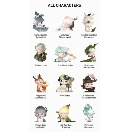 Случайная фигурка POP MART DlM00 Stories in the Cup 6-9 см лицензия изображение 2