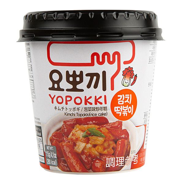 Рисовые клецки Topokki со вкусом кимчи, острые 120 г изображение 2