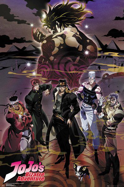 Постер ДжоДжо (JoJo's Bizarre Adventure)