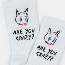 Носки SUPER SOCKS Are You Crazy? Джокер  (размер 35-40)