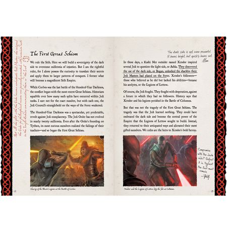 Star Wars - Book of Sith (Secrets from the Dark Side) HC изображение 3