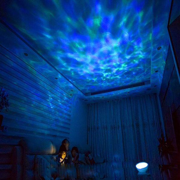 Светильник Проектор волн океана с пультом изображение 3
