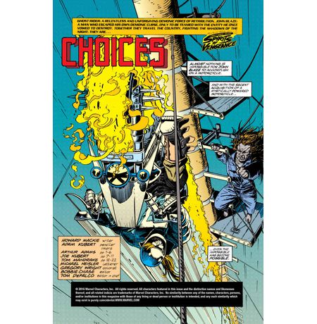 Ghost Rider Blaze Spirits of Vengeance #4 (1992 год) изображение 2