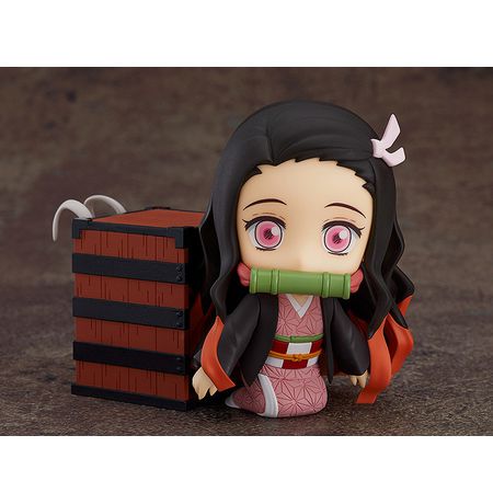 Фигурка Клинок рассекающий демонов - Незуко Камадо (Demon Slayer Kimetsu no Yaiba) Nendoroid 10 см