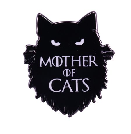 Значок Игра Престолов - Мать котов (Game of Thrones - Mother of cats)