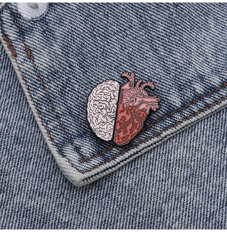 Значки Мозг и сердце изображение 2