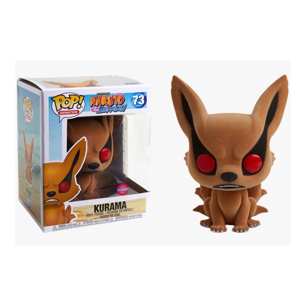Фигурка Funko POP! Наруто - Курама FLOCKED Эксклюзив (Naruto - Kurama Exclusive) изображение 3