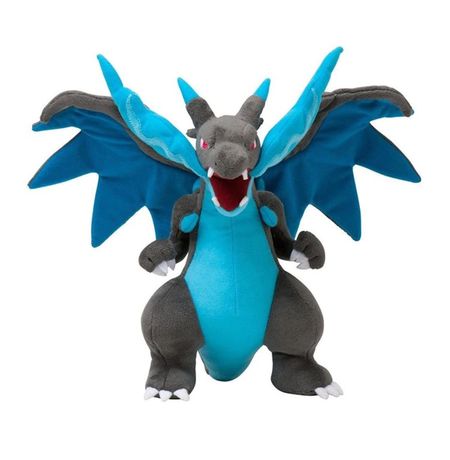 Мягкая игрушка Покемон Мега-Чаризард X (Pokemon Mega Charizard X) изображение 2