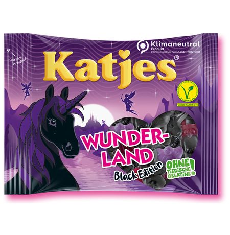 Мармелад Katjes Wunderland Black-Edition