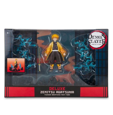 Фигурка Клинок рассекающий демонов - Зеницу (Demon Slayer) Thunder Breathing Deluxe McFarlane изображение 6