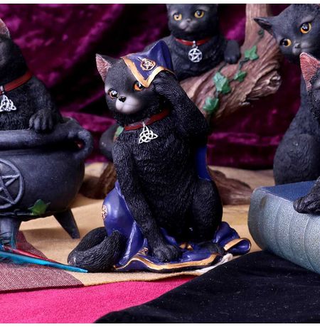Статуэтка Кот Джинкс в покрывале изображение 4