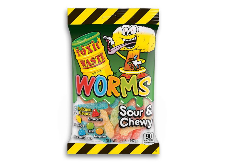 Мармелад Toxic Waste Worms