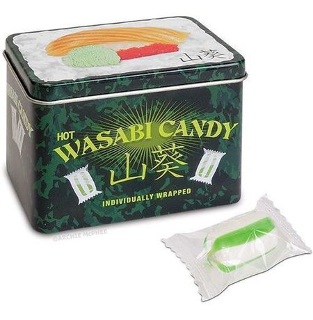 Конфеты Wasabi Candy, в металлической коробке