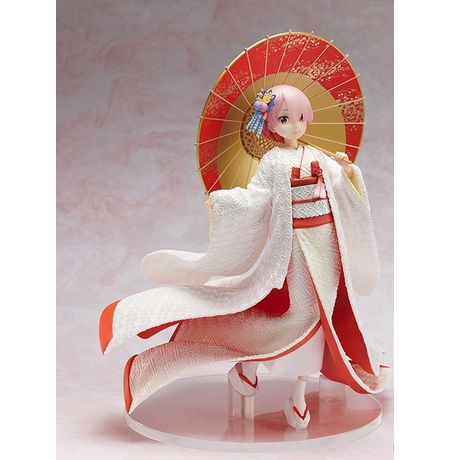 Фигурка Рам с зонтиком - Жизнь с нуля (Re:Zero - Ram) большая 26 см
