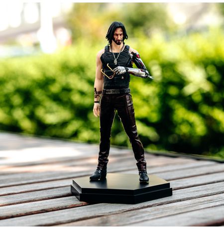 Фигурка Cyberpunk 2077 - Джонни Сильверхенд (Johnny Silverhand Pop Up Parade) изображение 2