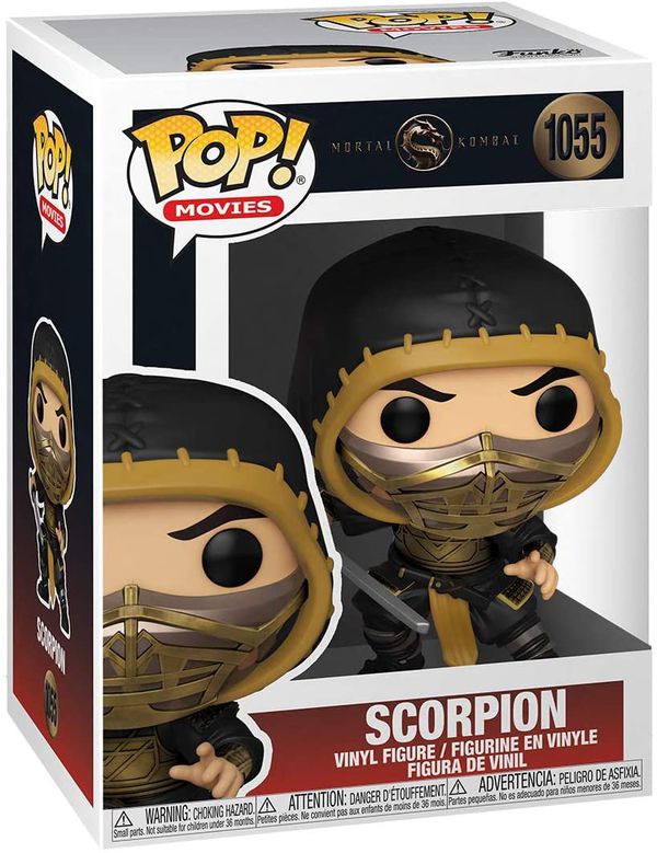 Фигурка Funko POP! Mortal Kombat - Скорпион (Scorpion Movie) изображение 2