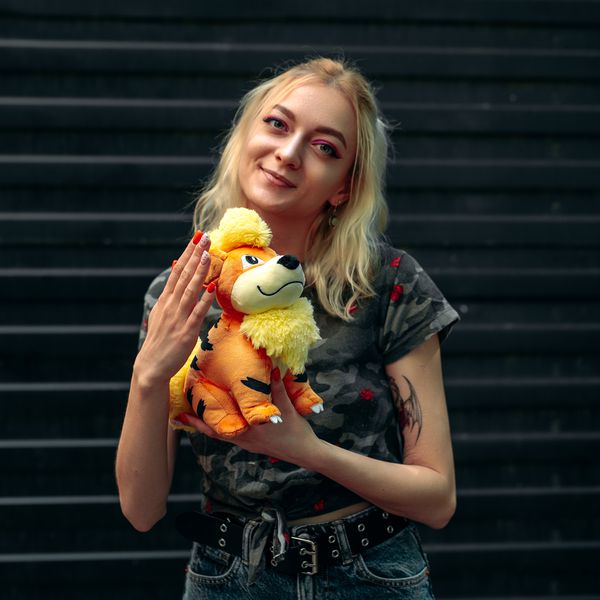 Мягкая игрушка Покемон Гроулит (Pokemon Growlithe) изображение 2