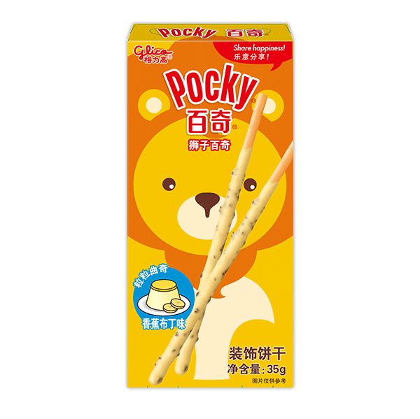 Pocky Банановый пудинг